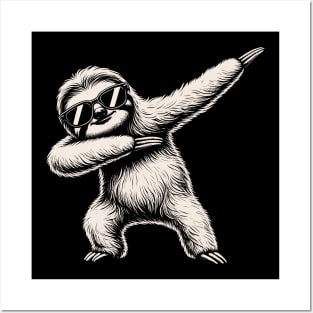 Dabbing Sloth Posters and Art